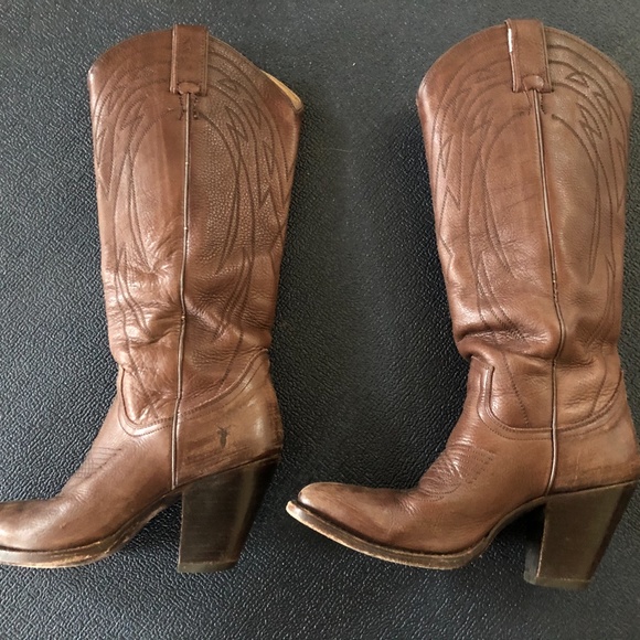 Frye Western High Boots - Picture 2 of 12